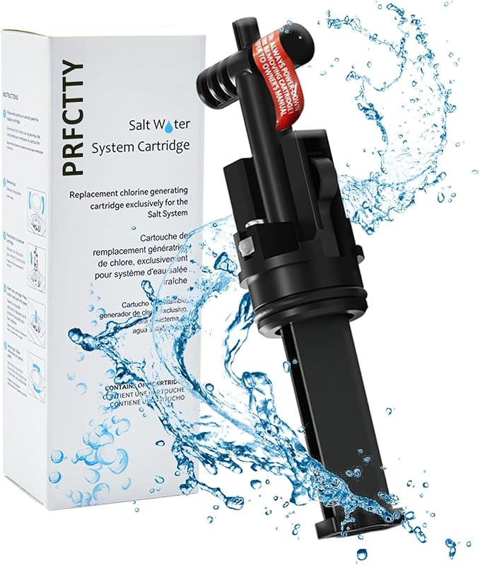 Salt System Cartridge Compatible with Hot Springs & Caldera Spas & Hot Tubs, Hot Springs Highlife,Limelight, Chlorine Generating Salt System Filter, Spa Water Treatment Cartridge (1 Pack)