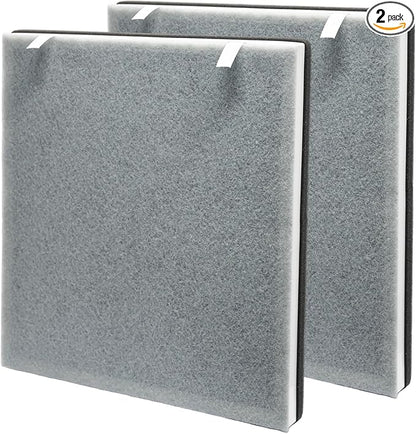 2 Pack Vital 100 Replacement Filter Compatible with LEVOIT Vital 100 and Vital 100-RF Air Purifier, High-Efficiency 3-in-1 True H13 HEPA Activated Carbon Filter