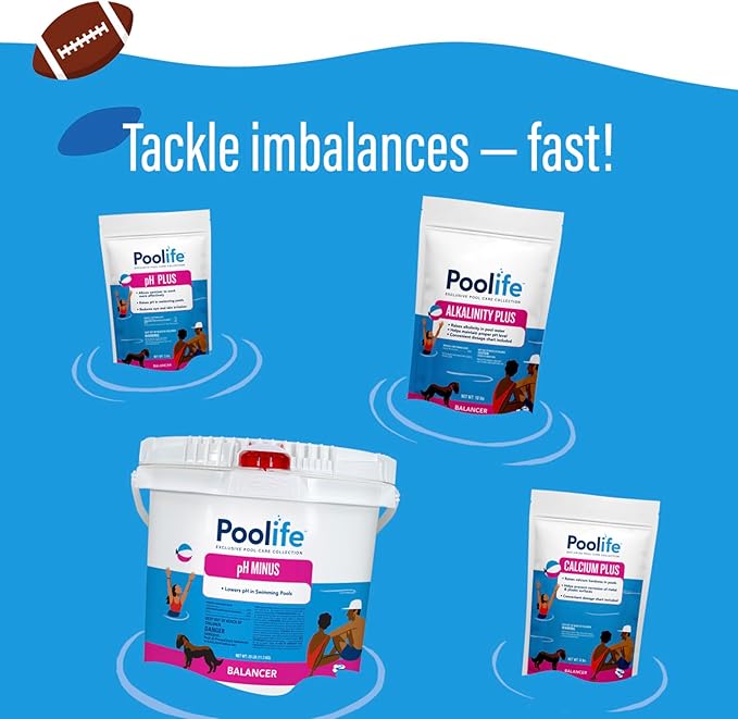 Poolife pH Plus for Swimming Pools & Spas - Professional Pool pH Balancer Raises pH & Alkalinity Fast - Prevents Calcium Scale & Eye Irritation - High Purity Granular Formula - 5lb