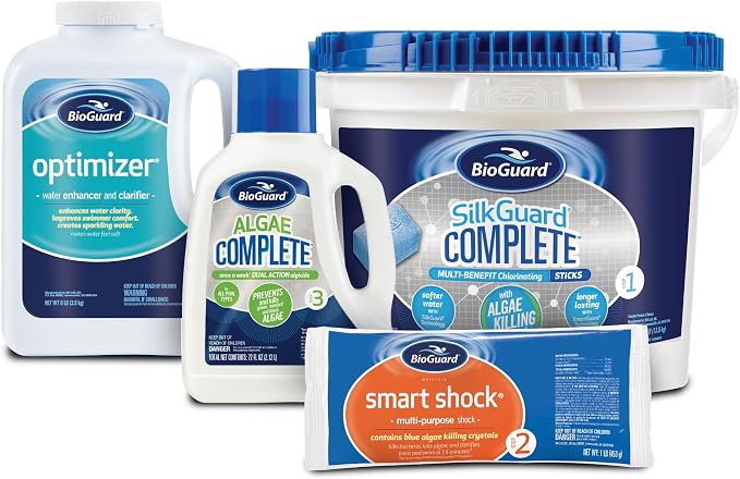 BioGuard Optimizer Pool Water Enhancer and Clarifier, 20 lb, Single Pack | Creates Soft and Sparkling Water, Improves Overall Water Quality