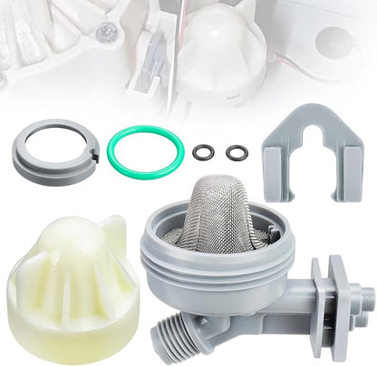 Water Softener Nozzle and Venturi Assembly Replacement for GE, Kenmore, Whirlpool Water Softener Nozzle Systems | Compatible with OE# 7187065, 7214969, 7165704 | Easy Install, High Performance