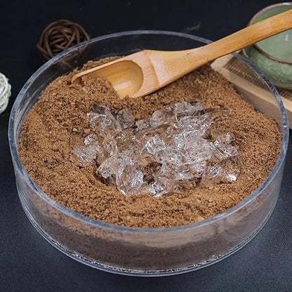 Water Storing Crystals, Water Gel Crystal for Plants Solves Plant Over-Watering and Drought Problems, Keeps The Soil Moist, Small Water Storing Polymer Crystals for Plants Candle (8 oz)