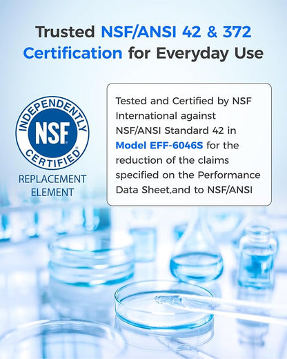 Waterdrop Alkaline LT1000PC ADQ747935 Refrigerator Water Filter, 2 Pack | Replacement for LG® LT1000P®/PC/PCS, LFXS26973S, LMXS28626S, LMWS27626S, LFXS28596S, ADQ74793501, ADQ74793502 and LT120F®