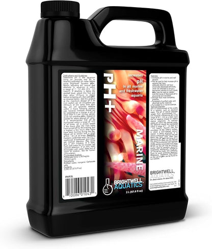 Brightwell Aquatics pH+ Alkalinity Booster for Reef Aquariums, 2L