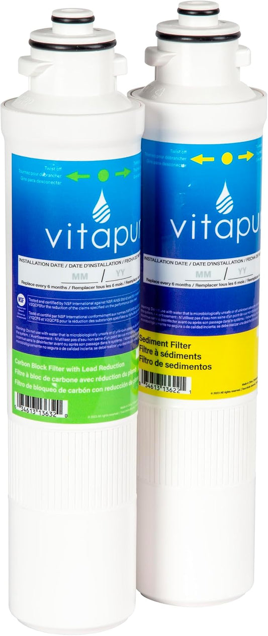 Vitapur Filter Replacement Kit for PQC2FS and P2QC8506BLS