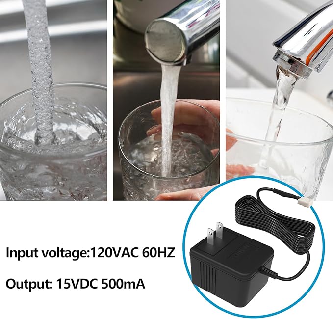 15VDC Soft Water Transformer Replace Soft Water Supply V3108-06 clack Circuit Board AC Adapter Supply