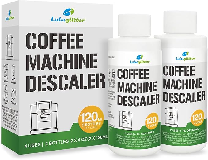 Coffee Machine Descaler, Coffee & Espresso Machine Descaler-Universal Descaling Solution for Home & Commercial Coffee Pots
