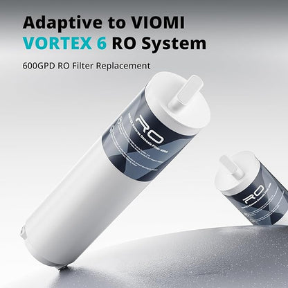 VIOMI V6-RO600 Filter, Replacement for Viomi Reverse Osmosis Water Filter, 48-Month Lifespan, Compatible with VORTEX 6 Reverse Osmosis System Specifically