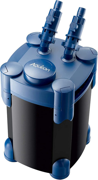 Aqueon QuietFlow Aquarium Fish Tank Canister Filter For 55-100 Gallon Aquariums