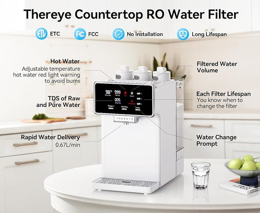 Reverse Osmosis Membrane Filter, Replacement RO Water Filter, Applicable to Thereye ER-WP02 Reverse Osmosis Water Filter System