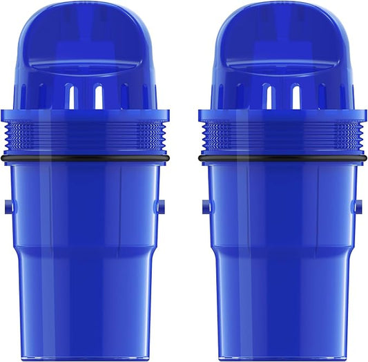 AQUA CREST Pitcher Water Filter Replacement for PUR® Filter PPF900Z, 2 Pack | Compatible with All PUR® Pitcher and Dispenser, CRF950Z, PPF951K, NSF Certified, Advanced Filtration Performance, 60 Gallons