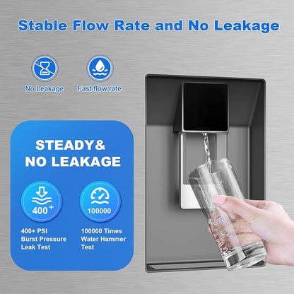 FPPWFU01 Water Filter Replacement Compatible with Frigidaire FPPWFU01, Electrolux FPPWFU01, PureAdvantage, PWF-1 FPPWFU01 PurePour Water Filter, Remove Impurities from Water (2-PCS)