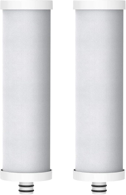 Waterdrop CFF-01 Water Filter Replacement for Waterdrop WD-CTF-01/CTF-02, NSF/ANSI 42&372 Certified, 5-stage Water Filter, Reduces Heavy Metals, Bad Taste and Up to 99% of Chlorine, 2 Pack