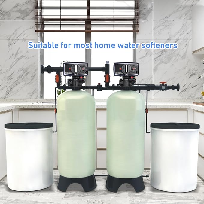 5600 Water Filter Control Valve,12 Day Cycle Timer,3W Backwash Valve Head for Water Softeners
