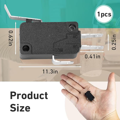 7305150 Water Softener Rotor Position Switch Compatible with GE Kenmore Softener 7030705 7030713 9001800 WS21X10003 Models(Black)