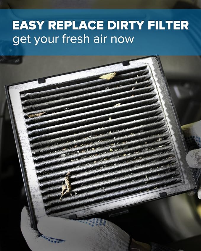 PHILTOP HEPA Cabin Air Filter w/Activated Carbon, Compatible with CF12160 Hyundai Tucson 2016-2021, Kona 2018-2023, Venue 2020-2026, Veloster 2019-2021, Veloster N 2019-2022, Kona N 2022-2023