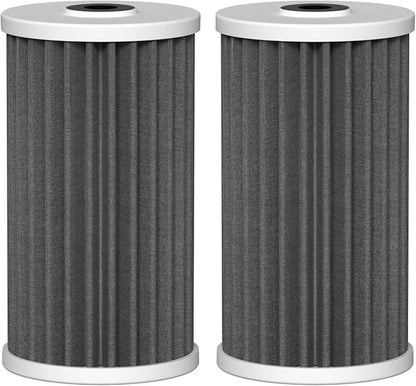 4.5"x10" 5 Micron Carbon Sediment Water Filter Replacement Cartridge Compatible with AO Smith Whole House Filtration Systems - AO-WH-PREL-RCP, 2 Pack