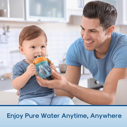 ICEPURE Faucet Water Filter Replacement for Pur® Plus RF9999® FM-2500V, FM-3700, RF3375, PFM400H PFM450S PFM150W PFM350V PUR-0A1 for All PUR Faucet Filtration Systems, 6PACK