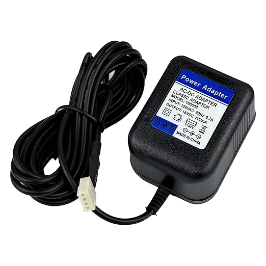 15VDC Soft Water Transformer Replace for Clack Water Softener Power Cord, for Water Solutions Clack Part V3186-06