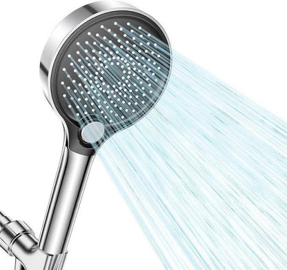 Filtered Shower Head with Handheld, 3 Modes Shower Head for home (Silver) | Filtered Shower Head with Handheld, 3 Mode Water Softener High Pressure Shower Head with Filter for Bathroom Hotel Apartment