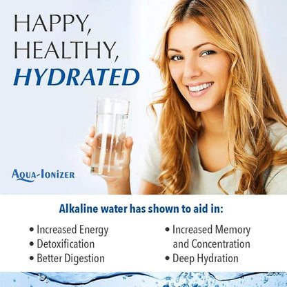 Aqua Ionizer Deluxe 9.0 Aqua-Ionizer Pro Alkaline Water Ionizer Machine