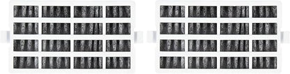 Whirlpool W10311524 FreshFlow™ Refrigerator Air Filter, OEM Carbon Filter for Odor Reduction – Replaces AIR1, W10315189, 1876318, PS2580853 – Fits Whirlpool, Maytag, KitchenAid, JennAir (Pack of 2)