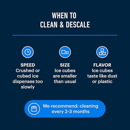 Essential Values 32 uses Ice Machine Cleaner (Gallon / 3.78), Descaler | Ice Maker Cleaner Compatible with: Whirlpool 4396808, Manitowac, Ice-O-Matic, Scotsman, Follett & More!