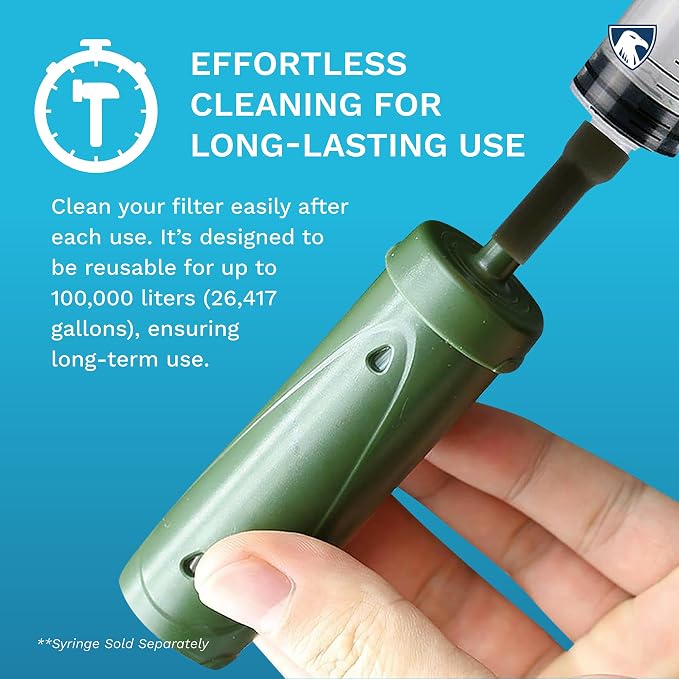 Survivor Filter - Ultra Pre-Filter Replacement | USA Tested - Compatible with PRO & PRO X Portable Emergency Water Filter
