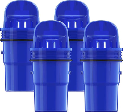 AQUA CREST Pitcher Water Filter Replacement for PUR® Filter PPF900Z, 4 Pack | Compatible with All PUR® Pitcher and Dispenser, CRF950Z, PPF951K, NSF Certified, Advanced Filtration Performance, 60 Gallons
