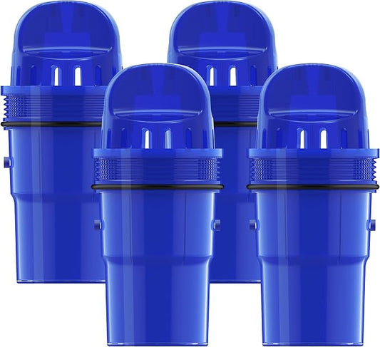 AQUA CREST Pitcher Water Filter Replacement for PUR® Filter PPF900Z, 4 Pack | Compatible with All PUR® Pitcher and Dispenser, CRF950Z, PPF951K, NSF Certified, Advanced Filtration Performance, 60 Gallons