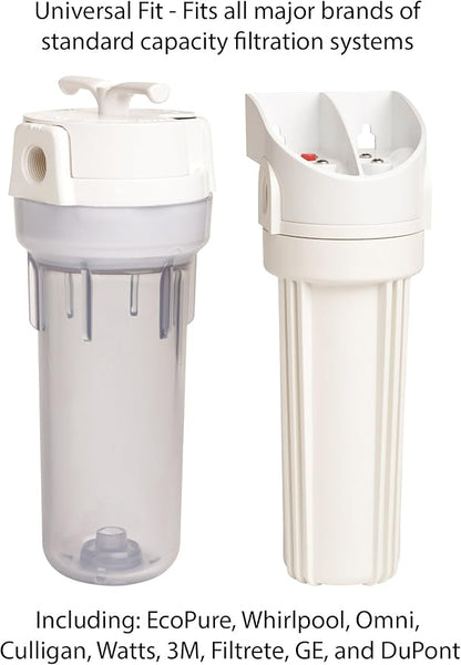 EcoPure EPW2B Whole House Replacement Filter, 2 Count (Pack of 2), White