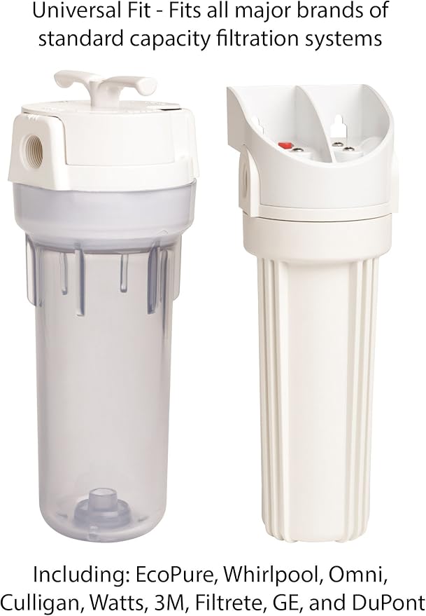 EcoPure EPW2B Whole House Replacement Filter, 2 Count (Pack of 4), White
