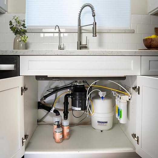 AquaTru Under Sink Reverse Osmosis Water Filter System | Certified to Remove Lead, Chlorine, Fluoride, PFOA, PFOS and More for Pure Great-Tasting Water (AquaTru Under Sink)