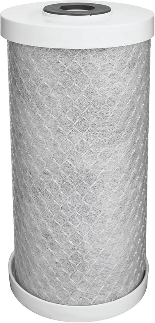 EcoPure EPW4C Carbon Block Whole Home Replacement Water Filter - Universal Fit - Fits Most Major Brand Systems