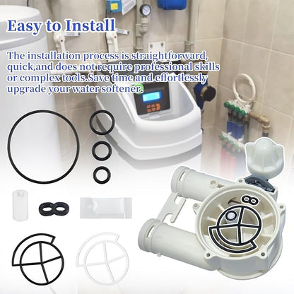 7129716 Water Softener Seal Kit for Whirlpool, GE, Kenmore, Morton - Replace 7092163, 7134224, WS35X10005