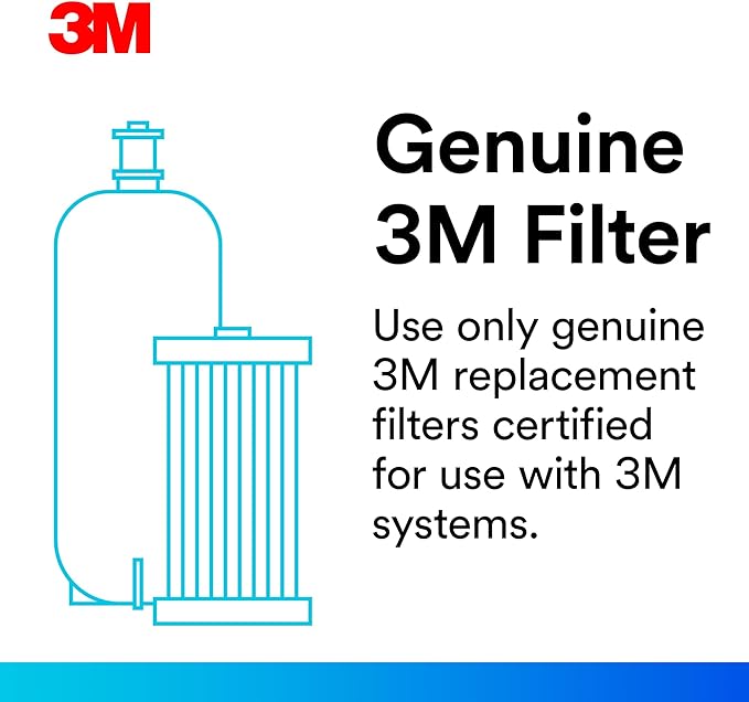 Filtrete Large Capacity Whole House Grooved Replacement Water Filter 4WH-HDGR-F01, for use with 3WH-HD-S01 System (Pack of 2)