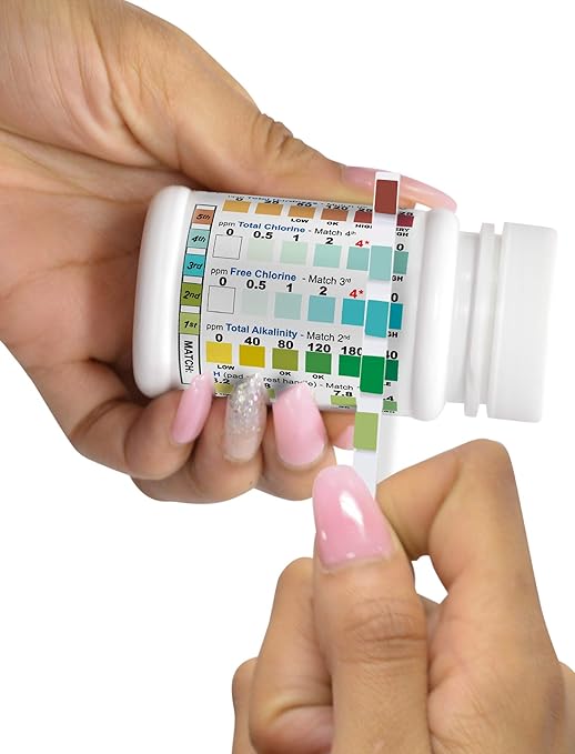 Industrial Test Systems WaterWorks 480015 5-Way Water Check, 30 Seconds Test Time (Bottle of 50)