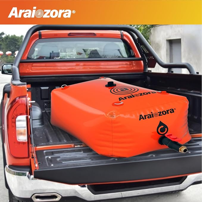 Foldable Water Bladder Tank,120 Gal/480L Portable Large Capacity Soft Water Bag Storage Container