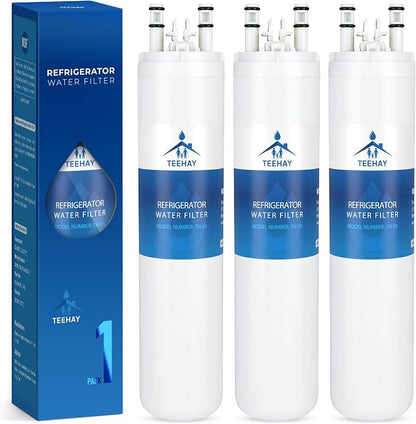 TEEHAY ULTRAWF PureSource Ultra Water Filter, Compatible with Frigidaire LFHB2741PF, DGHF2360PF, FFHB2740PS, FGHB2844LF, FGHC2342LF, Kenmore 9999, 469999, 3 Pack