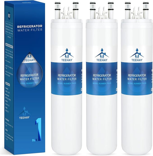 TEEHAY ULTRAWF PureSource Ultra Water Filter, Compatible with Frigidaire LFHB2741PF, DGHF2360PF, FFHB2740PS, FGHB2844LF, FGHC2342LF, Kenmore 9999, 469999, 3 Pack