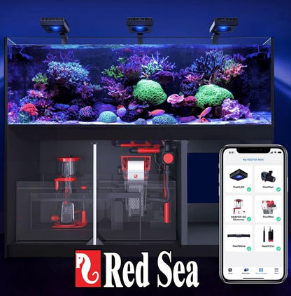 Red Sea Reef Salt Mix Small Bucket | Makes 55 Gallons Complete Marine Saltwater Aquarium Advanced Formula Optimal Coral Health & Stability