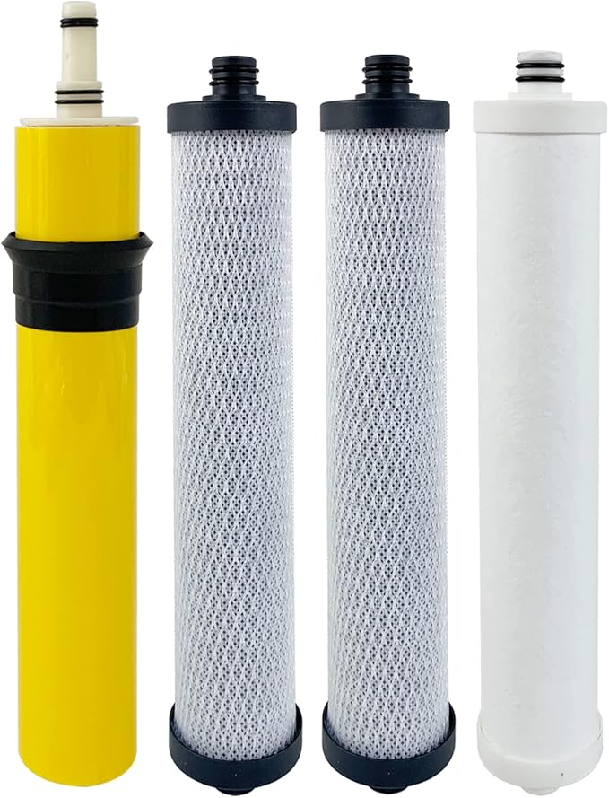 Hydrotech Compatible Reverse Osmosis Replacement Filter Set With Membrane 33001068-25 GPD