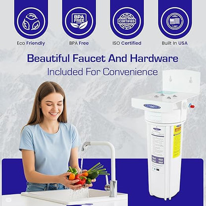 Fluoride Under Sink Water Filter System | Single | Crystal Quest