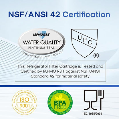 ICEPURE 5 Micron 20" x 4.5" Whole House Sediment Home Water Filter Replacement Cartridge, Compatible with SP-DD-5005-20BB, FPMB5-20, AP810-2, DGD-5005-20, SDC-45-2005, 2PP20BB1M, P5-20, FP25B, 2 Pack