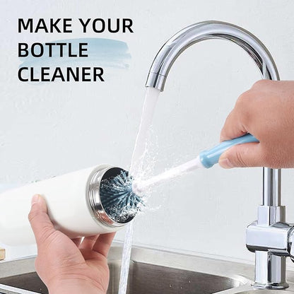 UXIETIN 3 Pack Water Bottle Cleaner Kit for owala 24oz/32oz/40oz,owala Brush and Straw Cleaner, Straw Cleaner Compatible with owala Water Bottle,owala Accessories