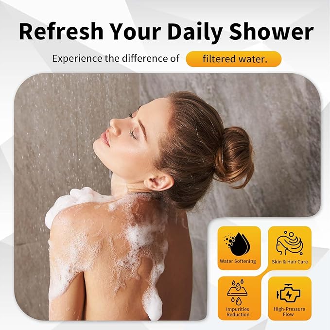 10-Pack Filter Cartridges Compatible with Cobbe Handheld Showerheads | White cartridge-only set for routine showerhead filter replacement and maintenance; shower head not included