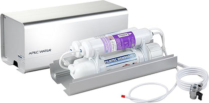 APEC Water Systems RO-CTOP-PHc Alkaline Mineral Portable Countertop Reverse Osmosis Water Filter System pH+ with Case, Installation-Free, Fits Most Standard Faucet