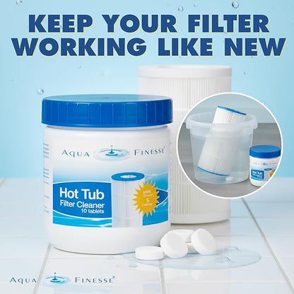 AquaFinesse Filter Cleaner - 10 Tablets