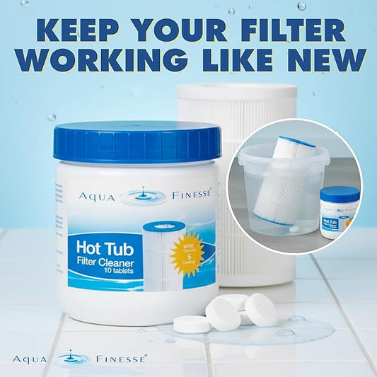 AquaFinesse Filter Cleaner - 10 Tablets