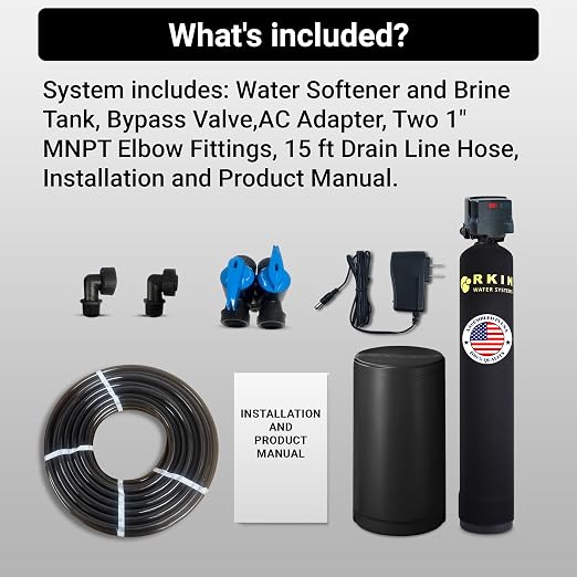 Water Softener and Whole House Carbon Filter System 4+ Bathrooms